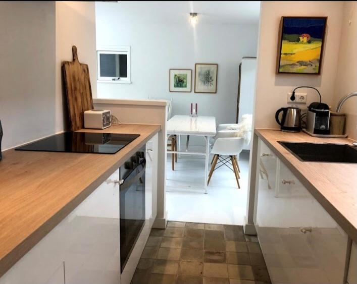 Klein Oldenburg Villa Bergen Bagian luar foto